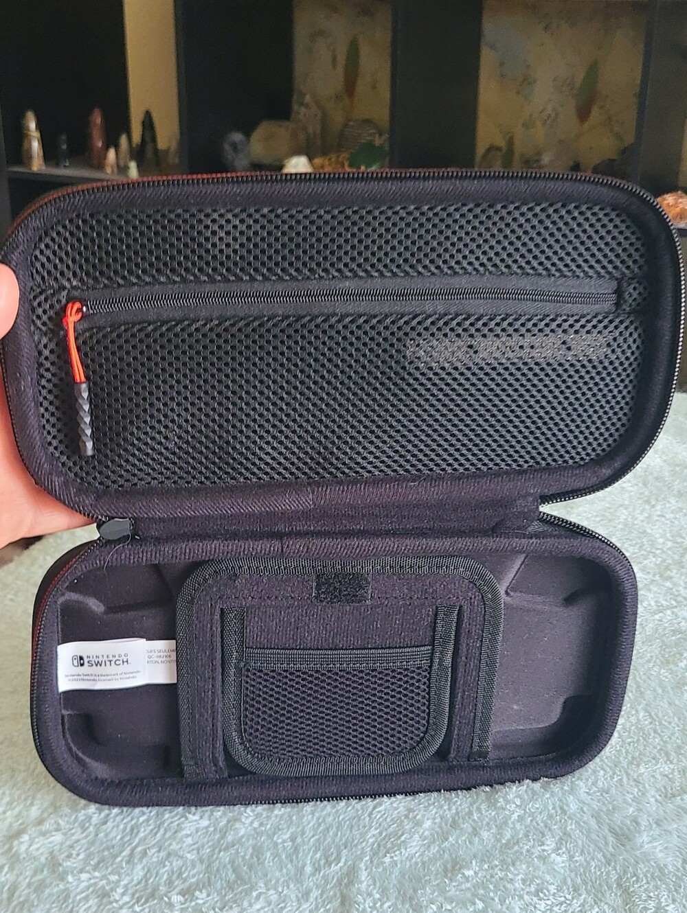 Nintendo Super Mario Red and Black Carry Case for Nintendo Switch - Picture 8 of 12